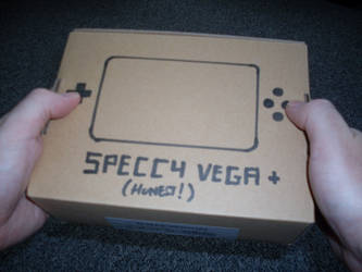 Spectrum Vega+ finished prototype console