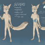 FURSONA - Severi - Reference sheet