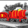 Teddy the Red Engine