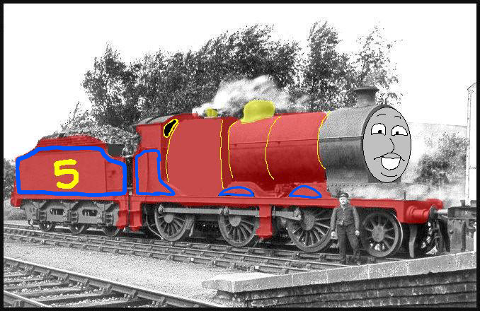 Luke the Red Engine RWS Style (Generation 1) by SECRandTim2004 on ...