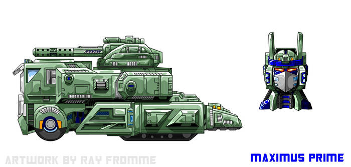 Maximus Prime vehicle form