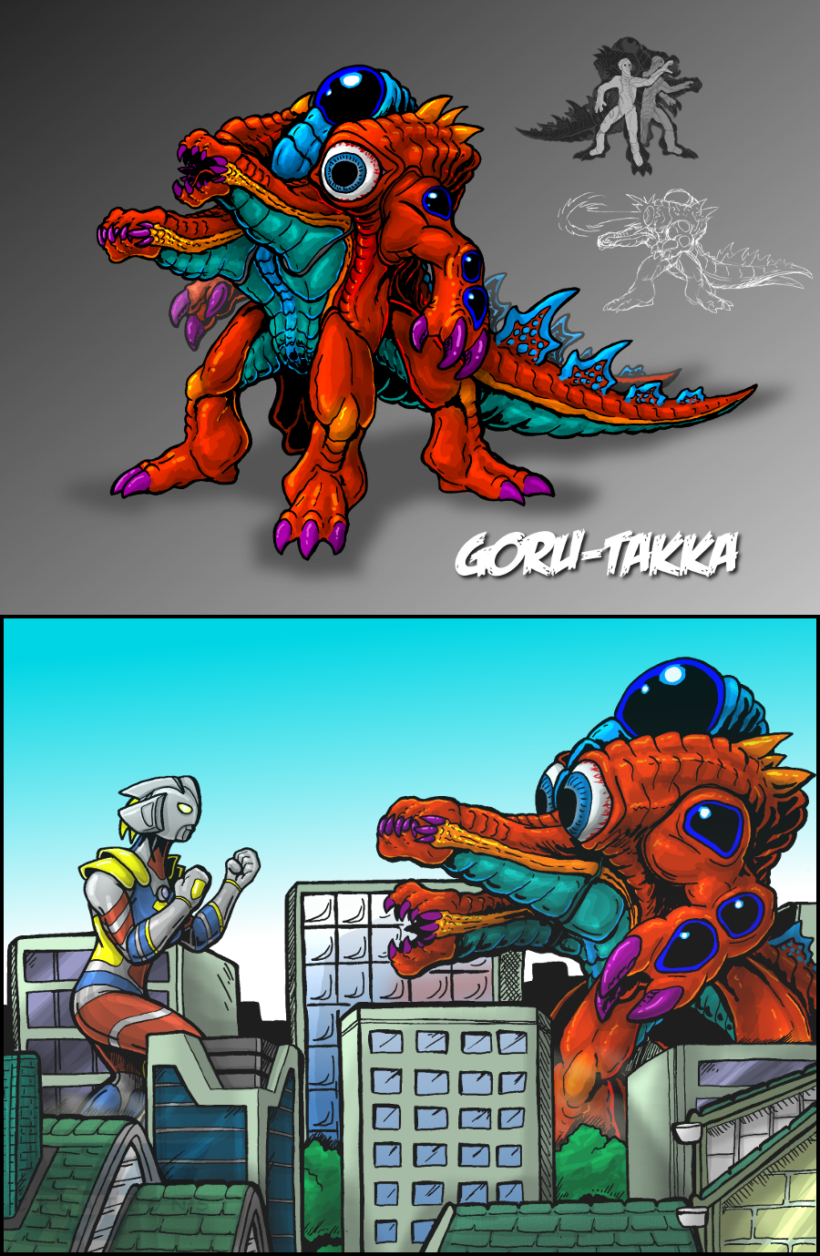 Ultra Kaiju Contest - GORU-TAKKA