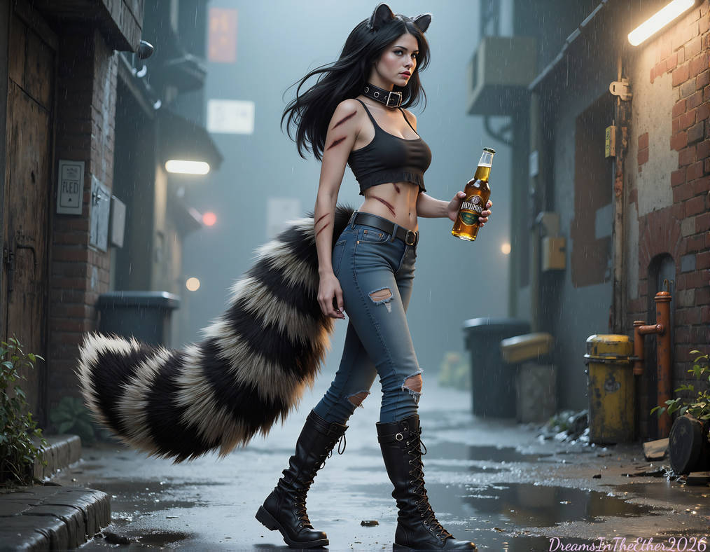 Shady Raccoon A Stroke of Luck (Stray Raccoon 1/3) by DreamsInTheEther on DeviantArt