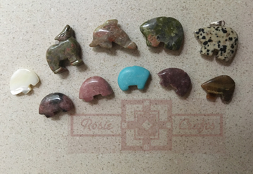 Precious Animal Stones by rosiecrafts