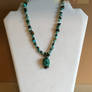 Artisan Tribes Green/Turquoise Necklace