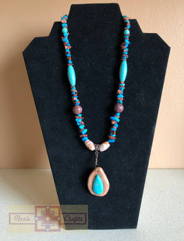 Artisan Tribes Teardrop Necklace