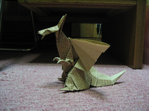 dragon of origami by Aoth