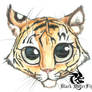 BIG eyed Tiger Cub