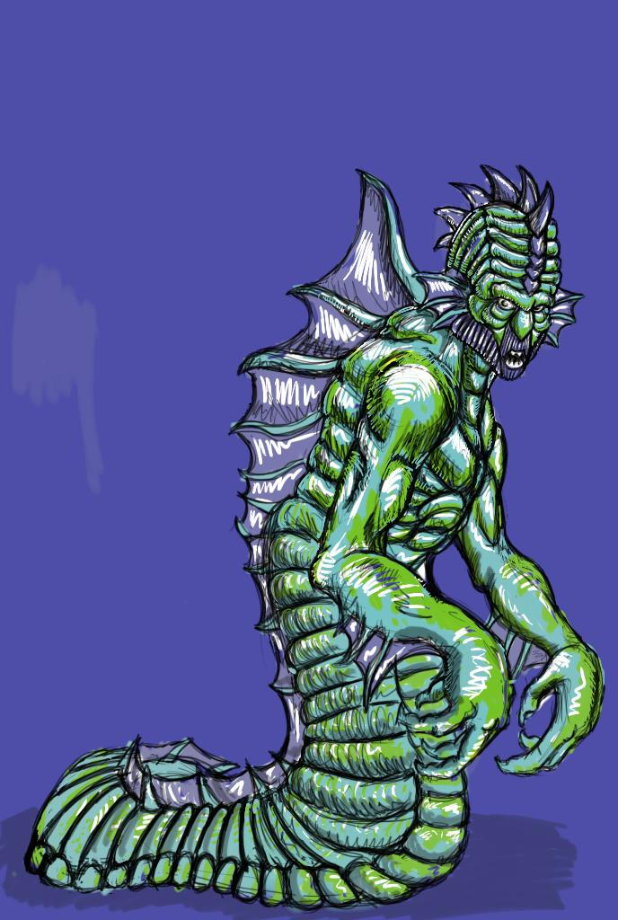 Merphin MerMarvin by VectorBrown on DeviantArt
