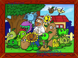 PvZFanArt- Crazy Dave's 'family-like' Photo