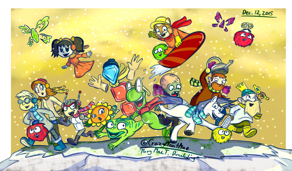 PopCap Winter Funderland by CrazyPlantMae on DeviantArt