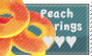 Peach rings stamp