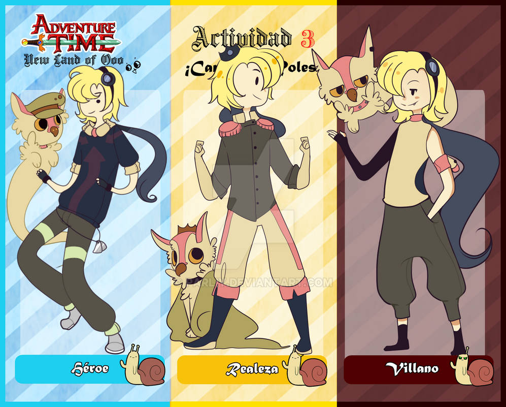 Nloo NLOO - Actividad 3 - Cambio de Roles Cadete by Parliy on DeviantArt