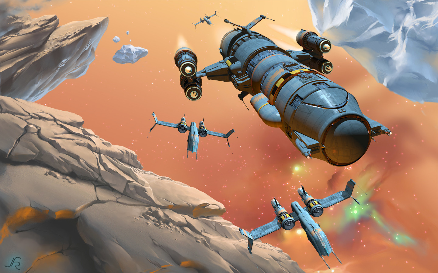 Orange Nebula Patrol