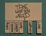 take what you need.