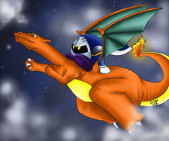 Charizard and Meta Knight