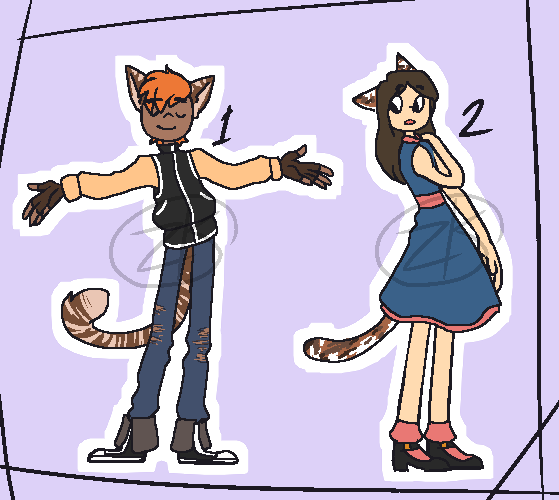 Neko People adopts [BOTH OPEN, PAYPAL ONLY]