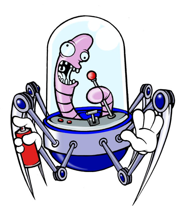 Clockblocker worm in control by littlebomberboy on DeviantArt