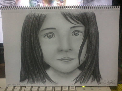 Just a girl (pencil drawing)