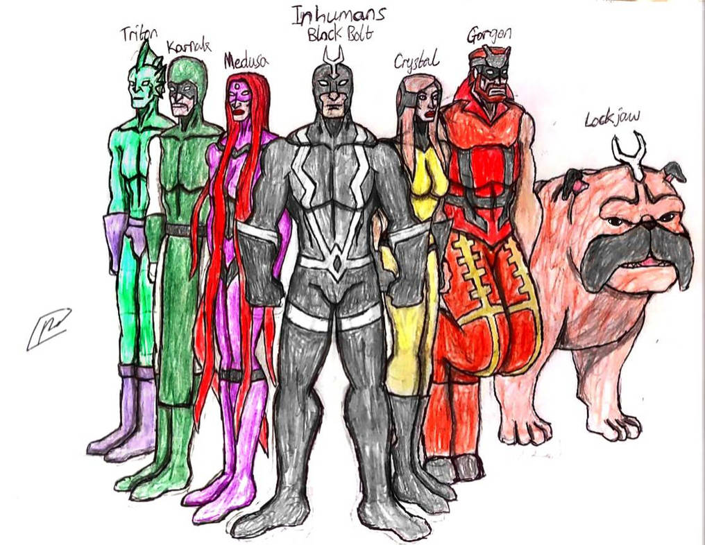 Inhuman Form Inhumans by BobbyGould20 on DeviantArt