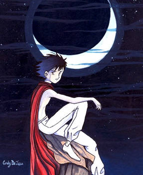 Tetsuo and the moon