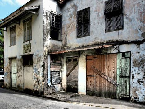Ruined Building Speightstown Barbados