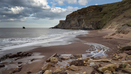 Incoming Tide Saltwick Bay