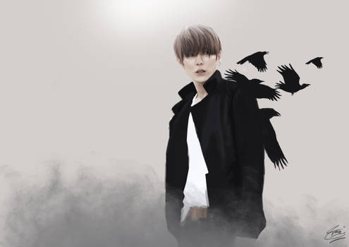 Himchan (B.A.P) Digital Painting!