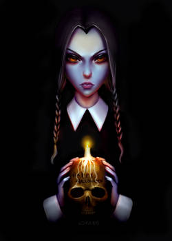 Wednesday Addams sketch