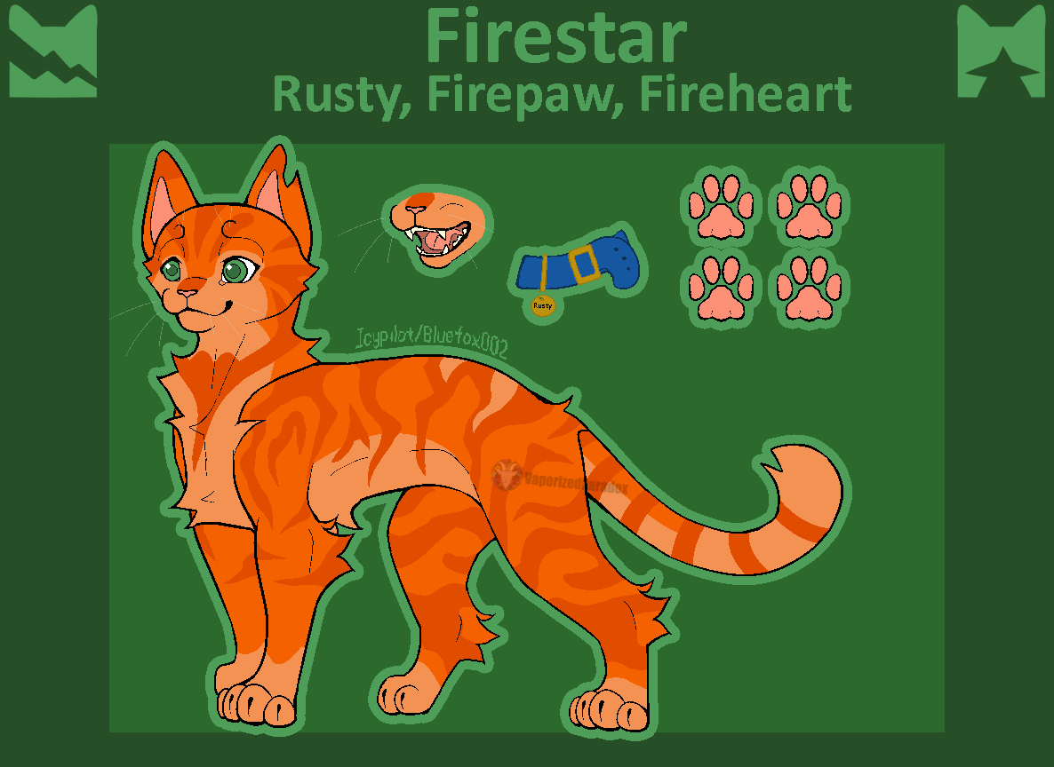 Firestar Realistic Deviantart Gatos Guerreiros Firestar
