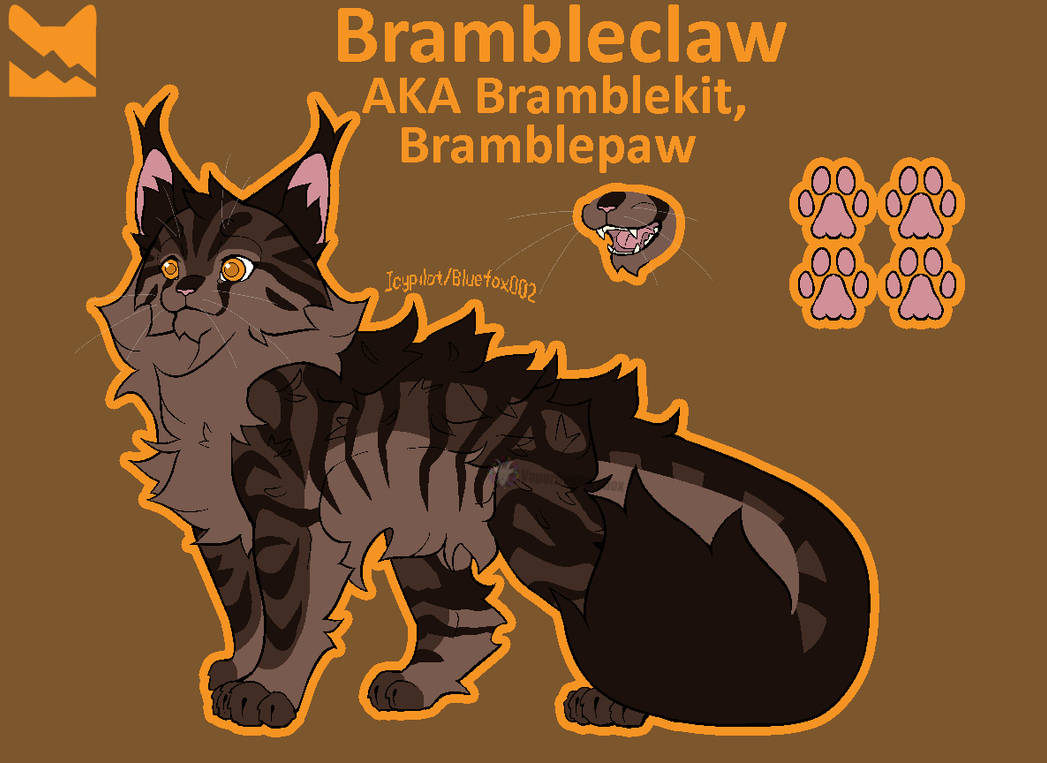 Warrior Cats Design 2 Brambleclaw By VaporizedParadox On DeviantArt warrior-cats-design-2-brambleclaw-by-vaporizedparadox-on-deviantart