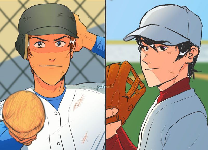 baseball AU! by ayyjudy on DeviantArt