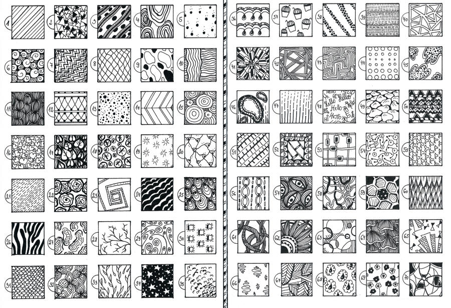 Simple Textures And Patterns (1-70) by CatherineWhite on DeviantArt