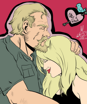 (Green Arrow and Black Canary) Ollie love Dinah