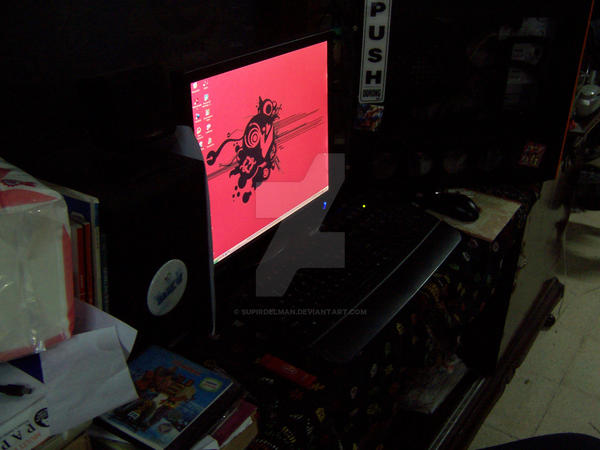 Gaming Computer Desktop Deviantart PC desk by supirdelman on DeviantArt