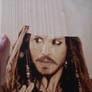 Captain Jack Sparrow Pyrography (Woodburning)