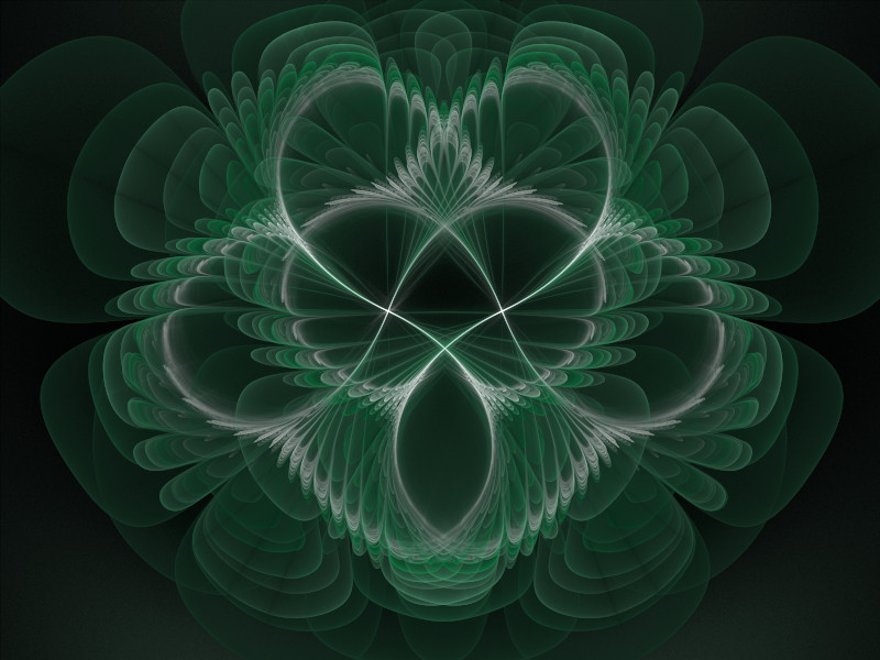 Feather flower knotwork