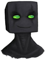 Endy The Green Eyed Enderman