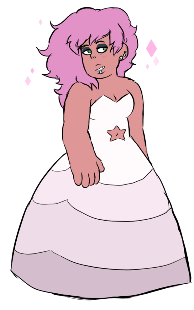 Mystery Girl in Rose's Dress