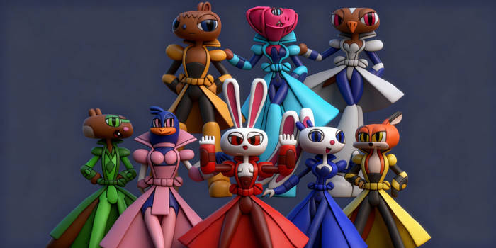 Qingmeger 3d Family