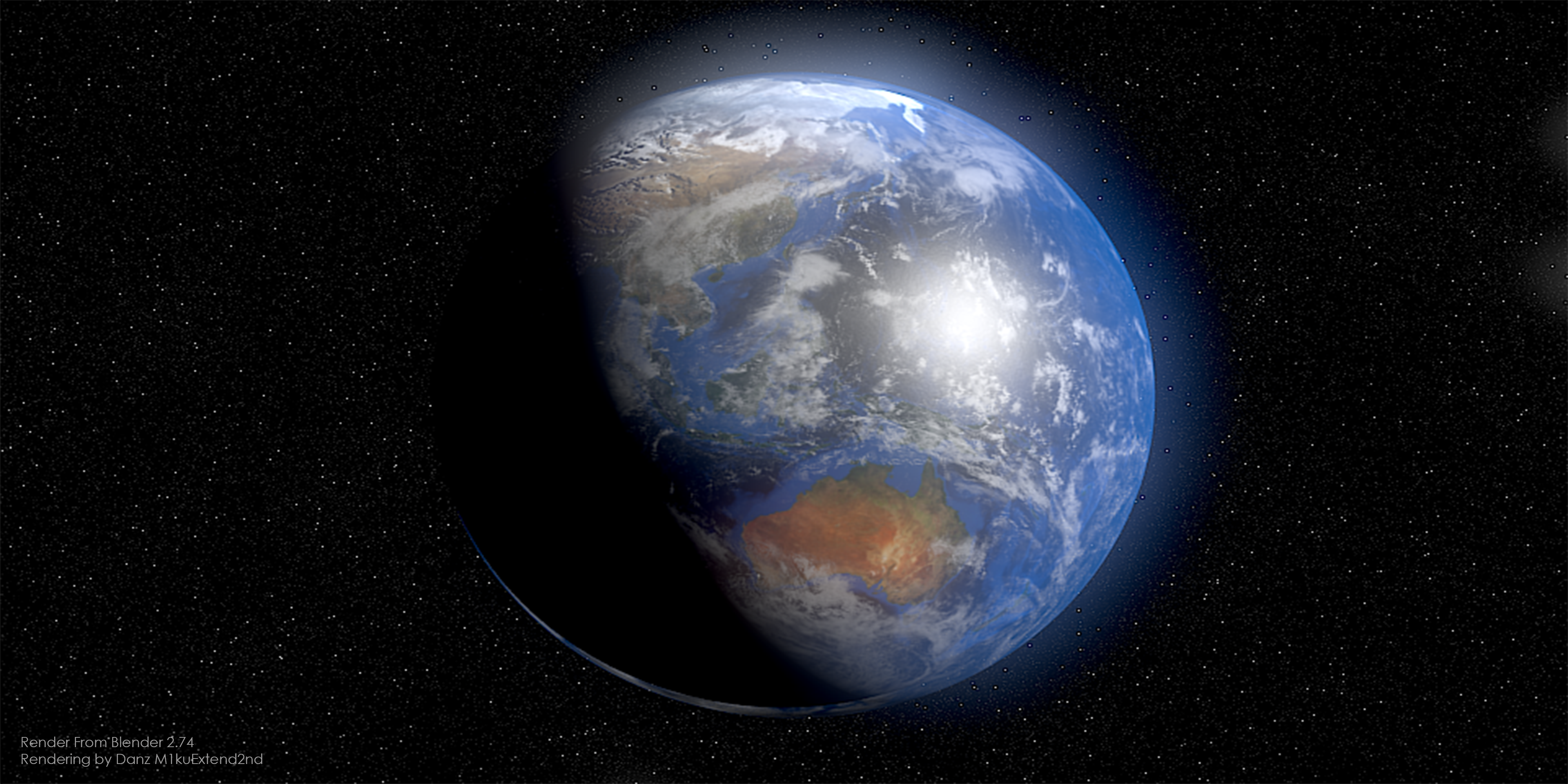 Earth ( Blender 2.74 )