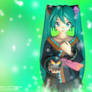 Wallpaper Miku Butterfly