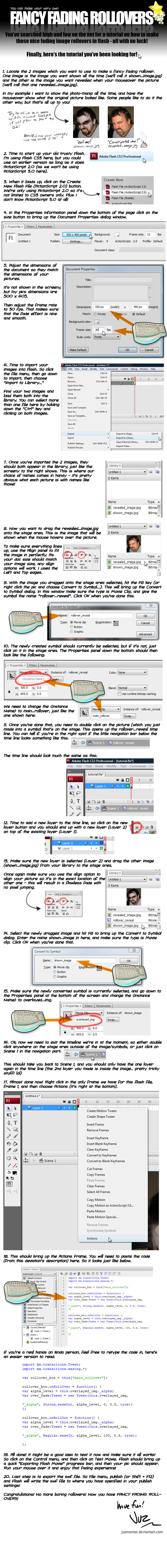 Fancy Fading Rollover Tutorial