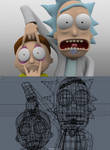Rick and Morty - Almost done! by juzmental