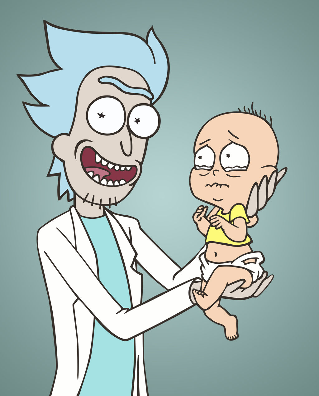 Young Rick - Baby Morty