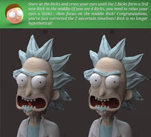 See Rick in 3D! Fix the Uncertainty!