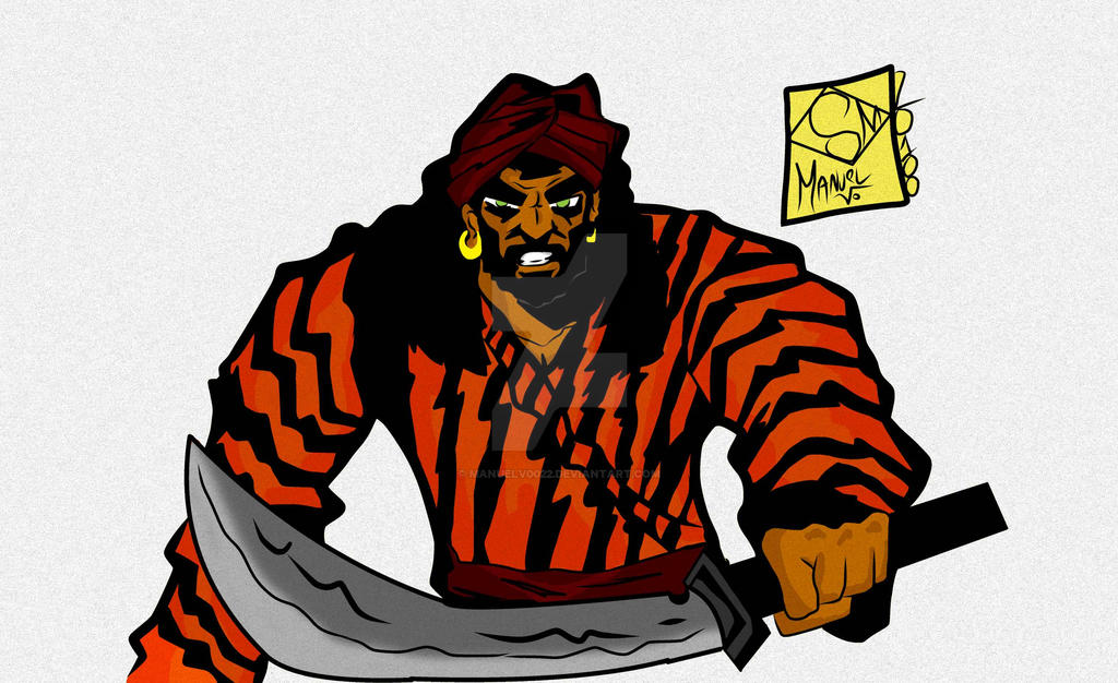 Sanduko Character Sandokan by ManuelV0022 on DeviantArt