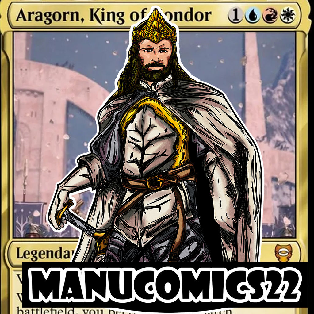 Aragorn King Of Gondor By ManuelV0022 On DeviantArt aragorn-king-of-gondor-by-manuelv0022-on-deviantart