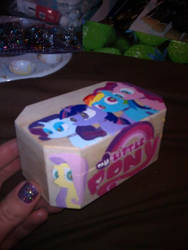 My Little Pony trinket box painted