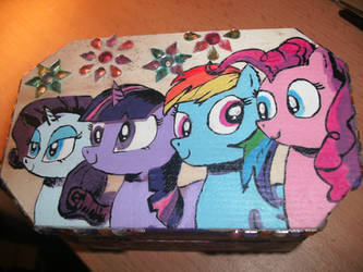 My Little Pony Trinket box FINISHED!